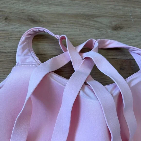 Lululemon Athletic Energy High Support Sports Bra Dew Pink NWT Women’s Sz 38C - Picture 5 of 8